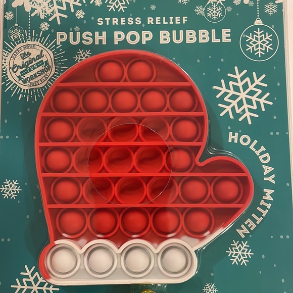 NEW Push Pop Bubble Items - Star and Mitten - Picture 2 of 4